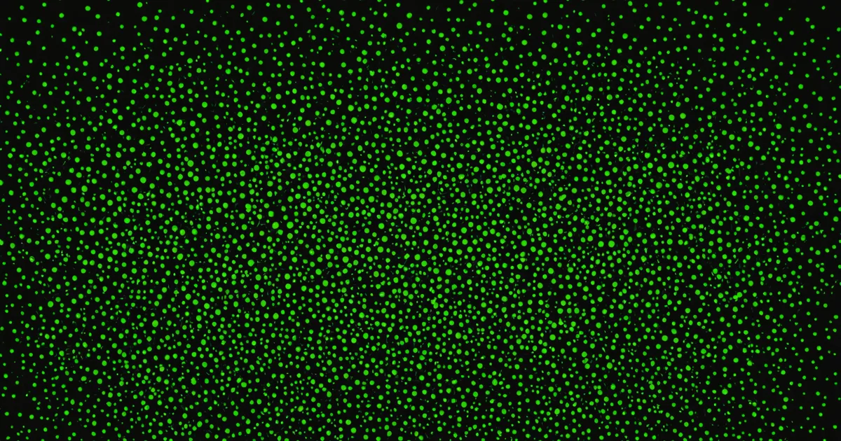 Abstract signal versus noise visualization